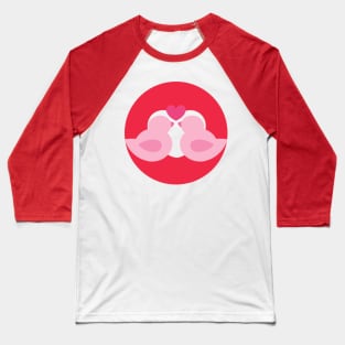 Love Birds Baseball T-Shirt